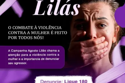 Campanha “Agosto Lilás”: Unindo Forças Contra a Violência à Mulher em Engenheiro Coelho