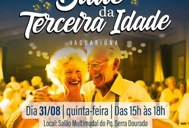 Celebrando a Vida: Baile da Terceira Idade em Jaguariúna Nesta Quinta Dia 31