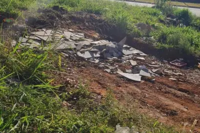 Descarte Irregular de Entulho: Guarda Municipal de Holambra Flagra Crime Ambiental