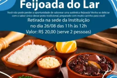 Lar São Vicente de Paulo de Santo Antônio de Posse Promove Feijoada Beneficente