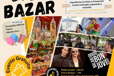 GRAN BAZAR ACONTECE NO DIA 12 DE AGOSTO