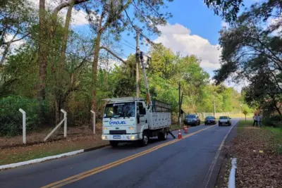 Prefeitura de Holambra Leva Iluminação Pública para as HBRs 020 e 030