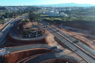 Renovias inicia pavimentação da obra de retorno e acesso à Unesp, em São João da Boa Vista