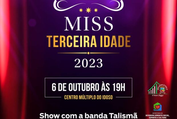 Miss Terceira Idade 2023: Celebrando a Elegância e a Beleza em Santo Antônio de Posse