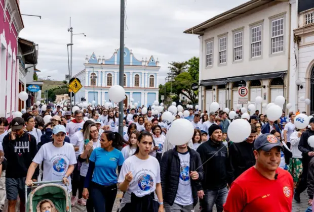 11ª edição do Movimento Você e a Paz reuniu cerca de 5 mil pessoas em Amparo