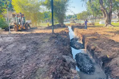 Prefeitura executa obras para previnir empoçamentos em ruas próximas à Lagoa dos Pássaros