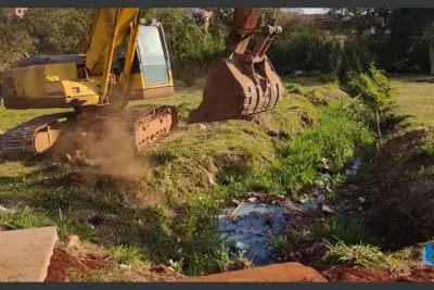 Transformações em Andamento: Obras Hidráulicas no Jardim Mercedes, Engenheiro Coelho