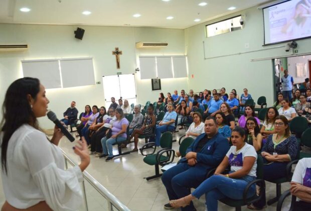Prefeitura de Santo Antônio de Posse realiza evento em alusão ao Agosto Lilás.
