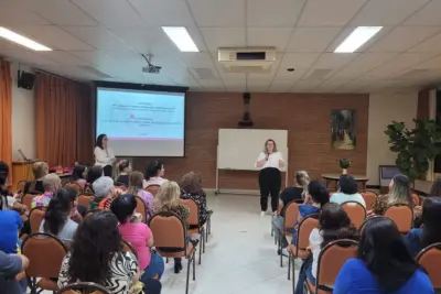 Educadores da Rede de Ensino Municipal de Holambra Participam de Atividade de Capacitação 