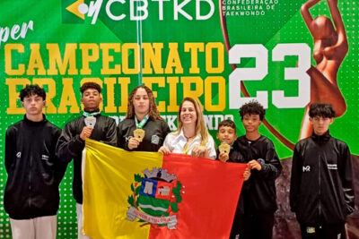 Mogi Guaçu conquista dois títulos brasileiros de taekwondo em Fortaleza