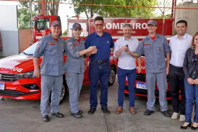 Corpo de Bombeiros de Mogi Guaçu recebe duas novas viaturas para transporte de efetivo