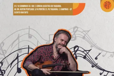 Forró Instrumental se apresenta neste domingo na Concha Acústica do Taquaral