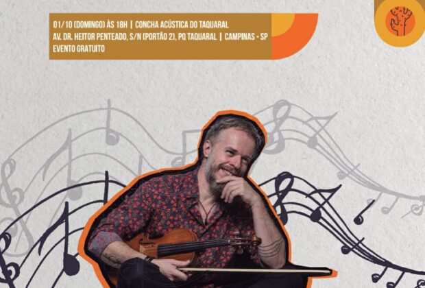 Forró Instrumental se apresenta neste domingo na Concha Acústica do Taquaral