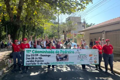 “11ª Cãominhada de Pedreira” ocorreu no último domingo, 3 de setembro