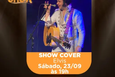 ParkShopping Mogi Mirim traz show cover do Elvis Presley neste sábado (dia 23)