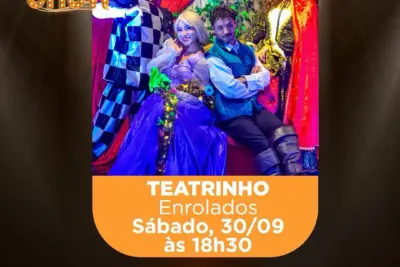 ParkShopping Mogi Mirim apresenta peça de teatro inspirada em “Enrolados”