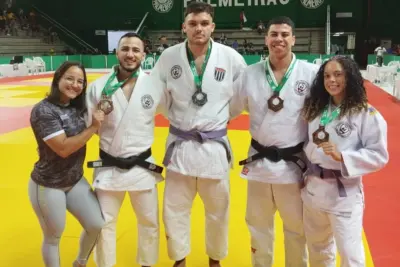 Judocas nogueirenses conquistam medalhas em Torneio do Palmeiras