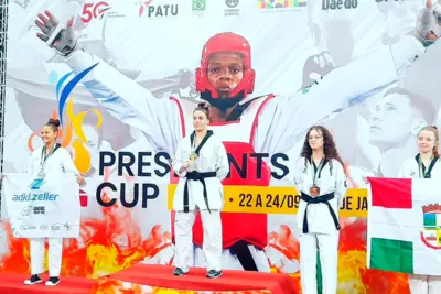 Guaçuana é campeã da Copa América de Taekwondo e garante vaga para disputar o Pan-Americano da modalidade