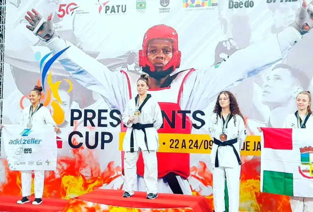 Guaçuana é campeã da Copa América de Taekwondo e garante vaga para disputar o Pan-Americano da modalidade