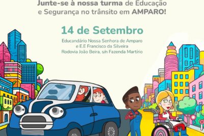 Projeto sobre educação no trânsito chega em setembro na cidade de Amparo