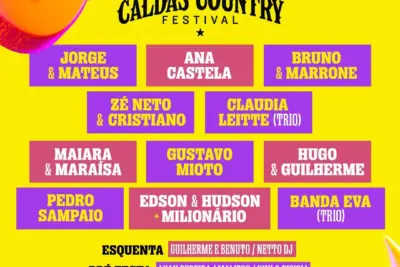 Caldas Country Festival anuncia três novidades e define line-up; confira todas as atrações