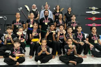 Cosmopolenses são medalhistas no campeonato de  Kung Fu e Boxe Chinês