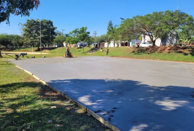 Prefeitura inicia obras da pista de skate modular no Distrito de Martinho Prado Júnior