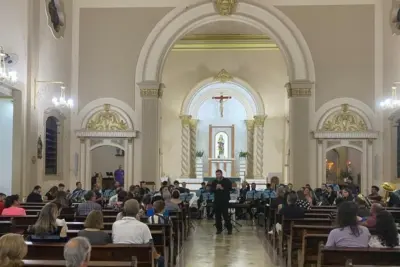 Concerto da Banda Municipal celebrou os 108 anos de fundação da ‘Igreja Matriz’