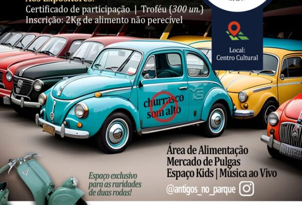 Vem Aí o Encontro Anual de Carros Antigos de Jaguariúna