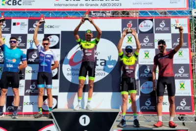 Equipe de ciclismo conquista dois ouros e três pratas na 24ª Volta Ciclística do Grande ABCD 2023