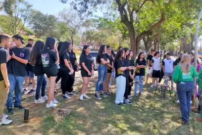 Projeto Recicla Guaçu: alunos da rede municipal de ensino visitam o LEVA 