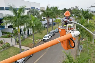 Iluminação: ruas do Distrito Industrial Mogi Guaçu I recebem novas luminárias em LED