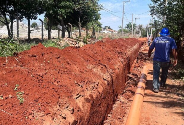 Saean inicia obras de infraestrutura no bairro Sítio Novo e atende demanda antiga dos moradores