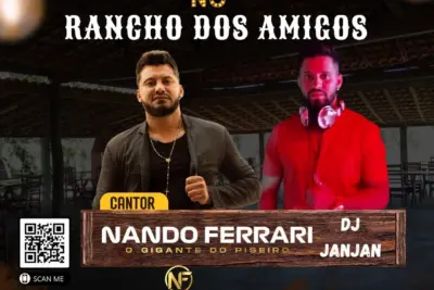  “Noites de Piseiro e Alegria: Rancho dos Amigos recebe Nando Ferrari e DJ JanJan neste sábado!”