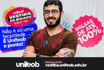 Faltam poucos dias para o vestibular de bolsas 2024 da Unifeob