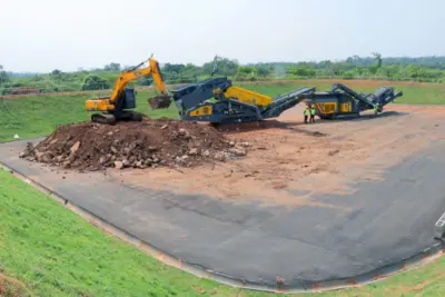 Novo maquinário da Usina Recicladora de Materiais deve processar 300 toneladas de resíduos por dia