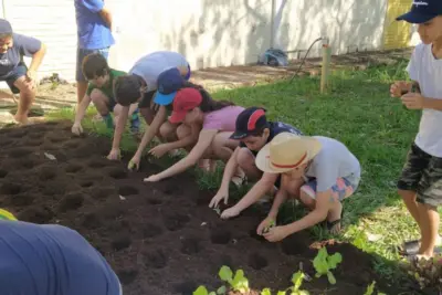 Dia Mundial da Alimentação: projeto leva comida saudável e segurança alimentar a mais de 100 escolas