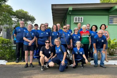 Equipe da Melhor Idade de Pedreira participou do Campeonato ADR em Aguaí