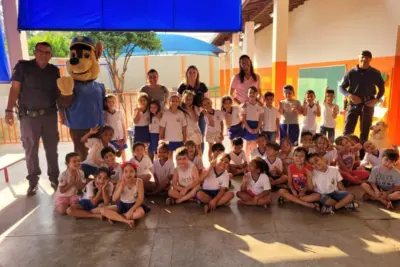 Canil da GCM cumpre agenda de apresentações nas Pré-escolas