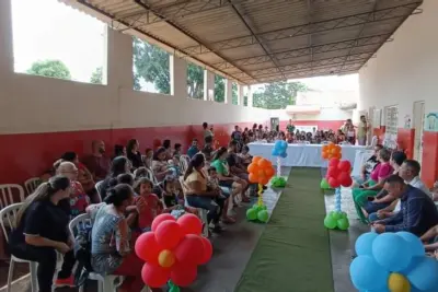 “Desfile da Primavera 2023: Encanto, Dedicação e Magia no Projeto Educar de Engenheiro Coelho”