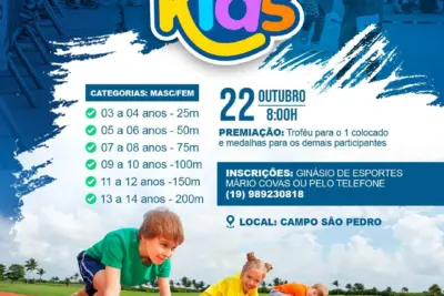 Vem aí a Corridinha Kids