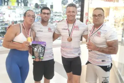 Amparo tem medalhistas nos Jogos Abertos do Interior