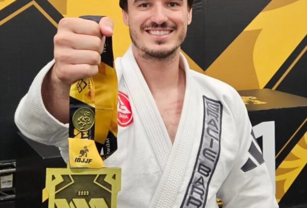 De Jaguariúna para o Mundo: Arlindo Baião Junior é o 3º Melhor do Mundo no Campeonato Mundial Master de Jiu-Jitsu em Las Vegas