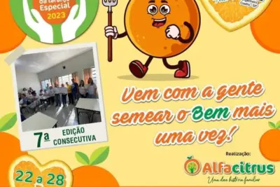  7ª Edição da Alfa Citrus: Compre Laranjas e Tangerinas e Ajude a APAE!”