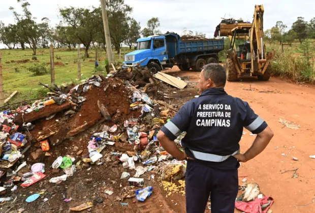 Mais de 5 mil toneladas de resíduos foram coletadas na região do Aeroporto de Viracopos
