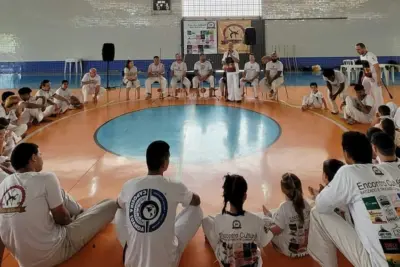 SANTO ANTÔNIO DE POSSE RECEBE ENCONTRO CULTURAL DE CAPOEIRA