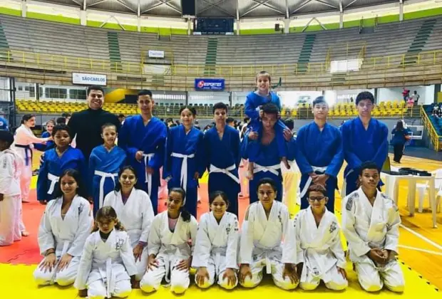 Judocas de Holambra brilham no Festival Fabricando Campeões em São Carlos
