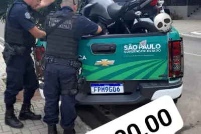   Ação Incansável da Guarda Civil Municipal Detém Moto com R$345.000,00 em Multas