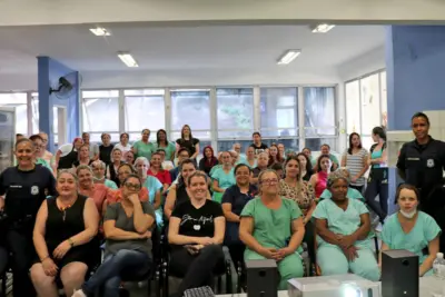 Hospital Municipal promove palestras durante a SIPAT 2023