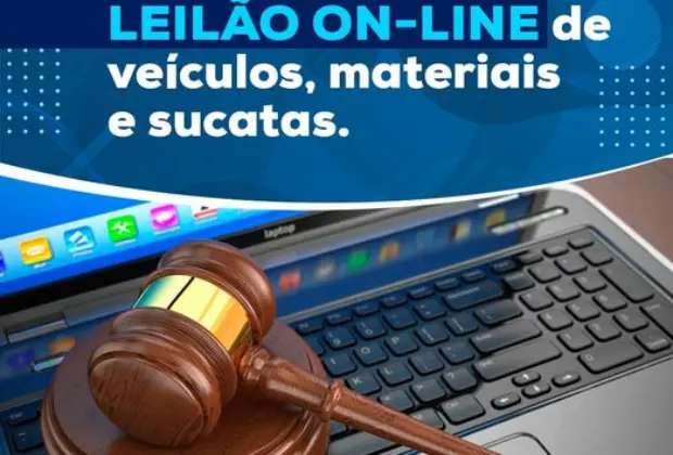 Prefeitura de Engenheiro Coelho realiza leilão on-line de veículos, materiais e sucatas
